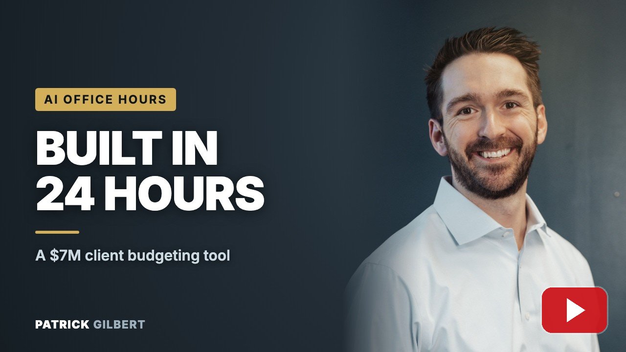 How We Built a Custom Marketing Budgeting Tool for a $7M Client Using AI Vibe Coding